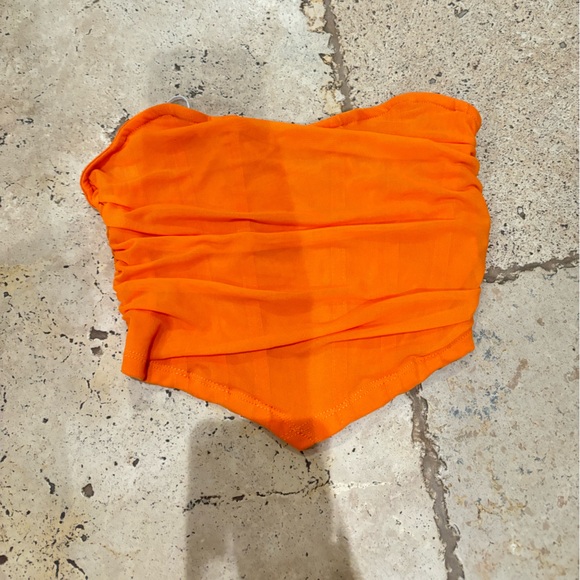 orange shein corset top - Picture 1 of 1